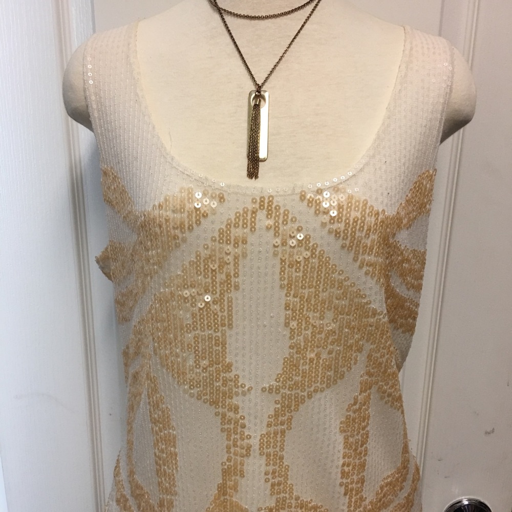 Sequin top